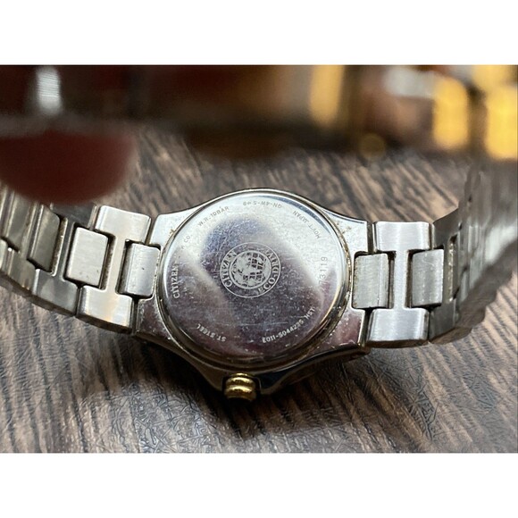 Citizen Eco-Drive Women's Watch Mop Dial  Diamond Bezel Solar Powered - Picture 2 of 10